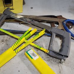Greenlee Hacksaw And Starrett Blades