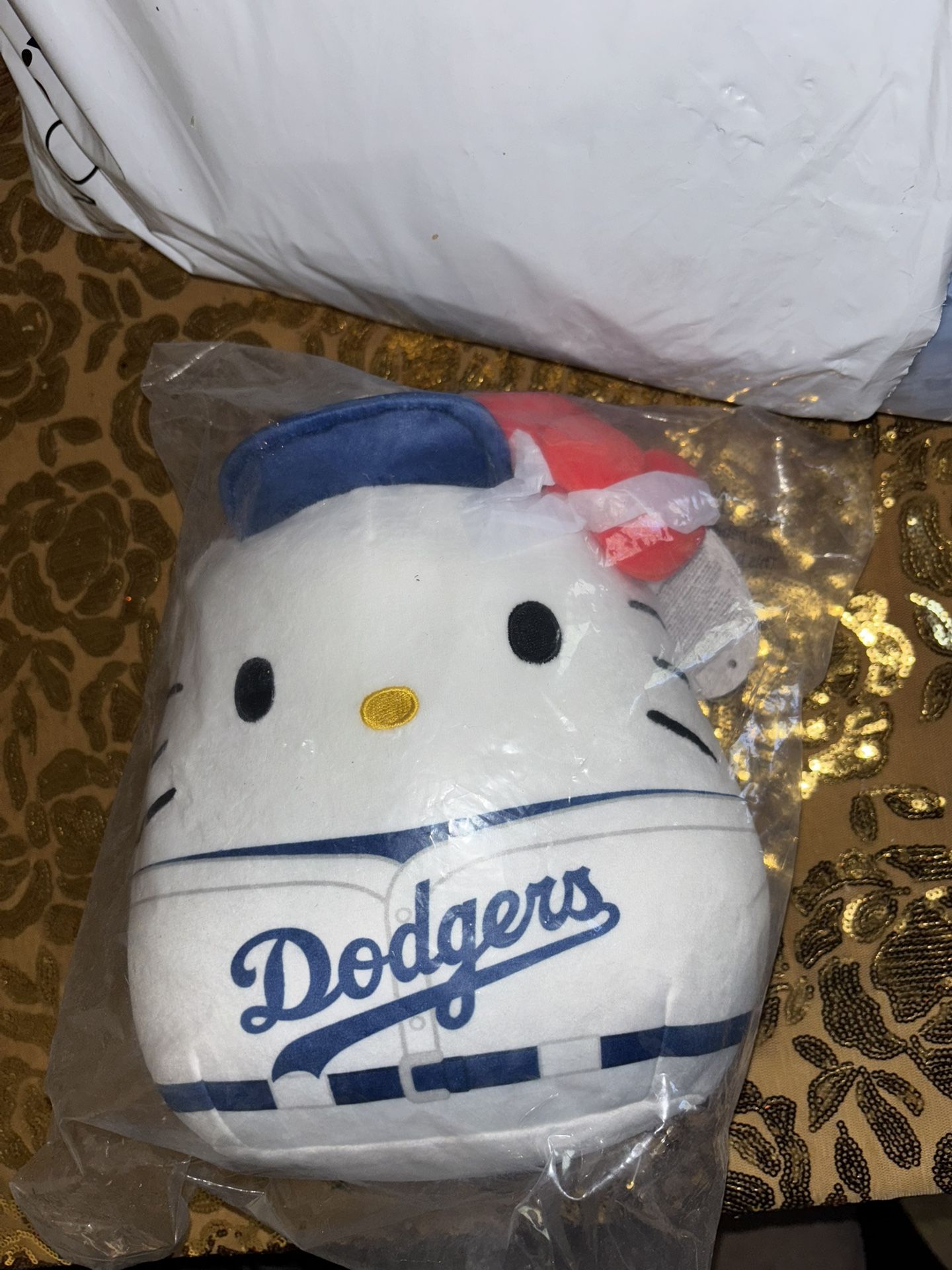 Dodgers Hello Kitty Squishmallow
