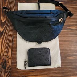 Black Fanny & Wallet