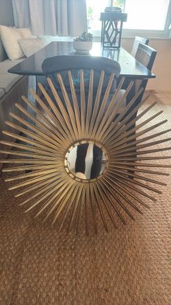 Sunburst mirror