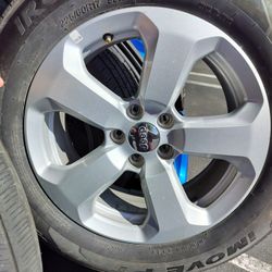 Rines Con Llantas Para Un Jeep 90% Semi Nuevo 