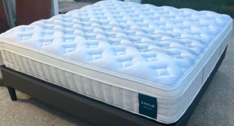 Leesa, Sapira Chill Hybrid Mattress, King, Firmness: Medium-Firm