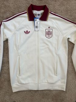 Spain White Training Jacket
