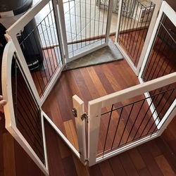 Dog/puppy Wood Divider Gate  