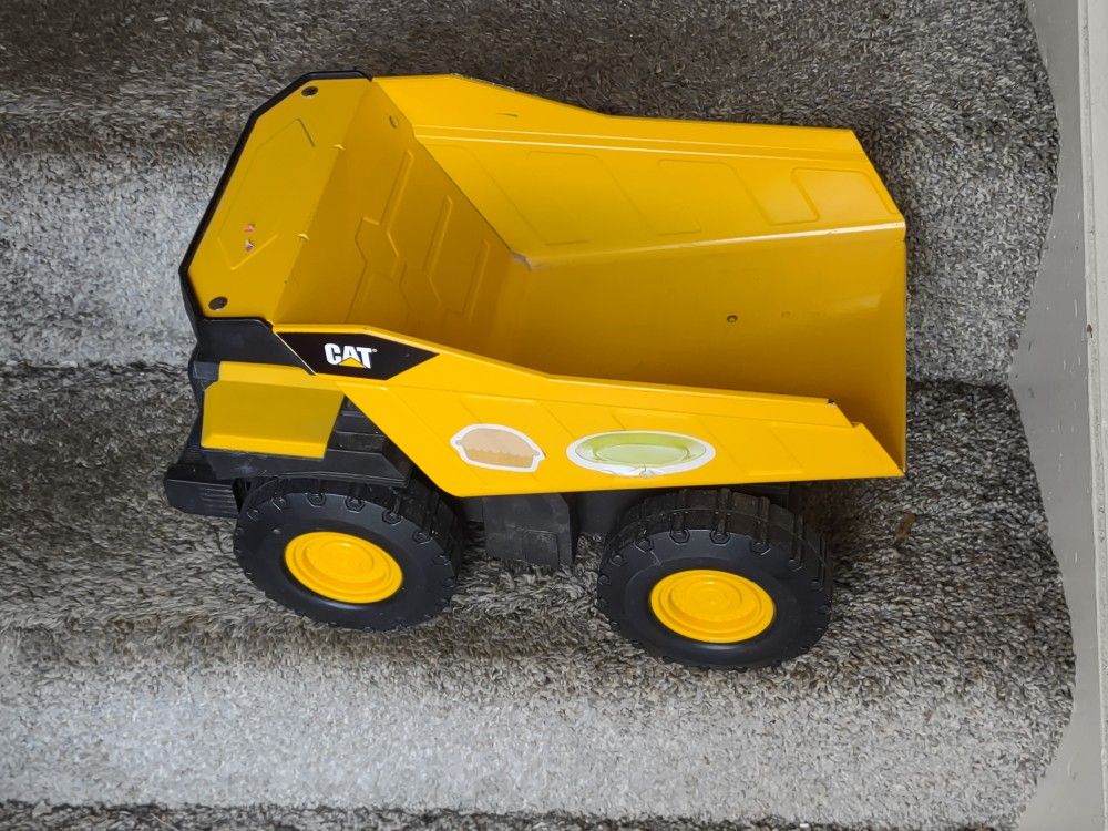 Cat Toy Metal And Plastic Dump Truck