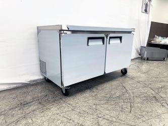 NSF 60 Ins Undercounter 2 Solid Doors Refrigerator AUR-15376