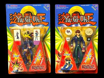 Bootleg Yugioh Series 1 action figure card dealing Yugi and Kaiba Set for  Sale in Lawndale, CA - OfferUp