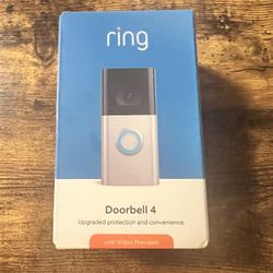 Unopened Ring Doorbell 4