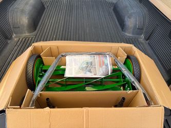 NEW SCOTTS 20 in. Manual Walk Behind Reel Lawn Mower, Includes Grass Catcher