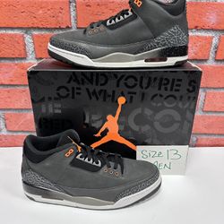 Nike Air Jordan 3 Retro ‘FEAR 2023’ Size 13