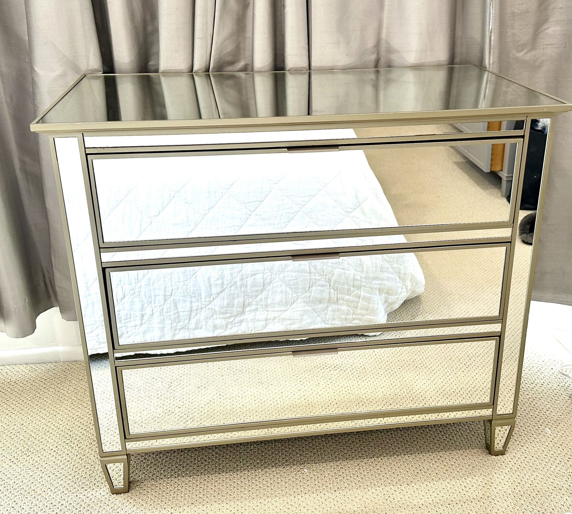 Mirrored 3 Drawer Dresser From Pottery Barn
