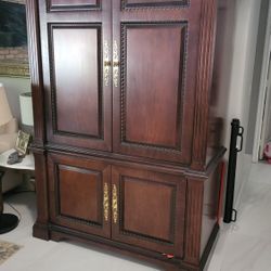 Solid Wood Armoire By Century Furniture 