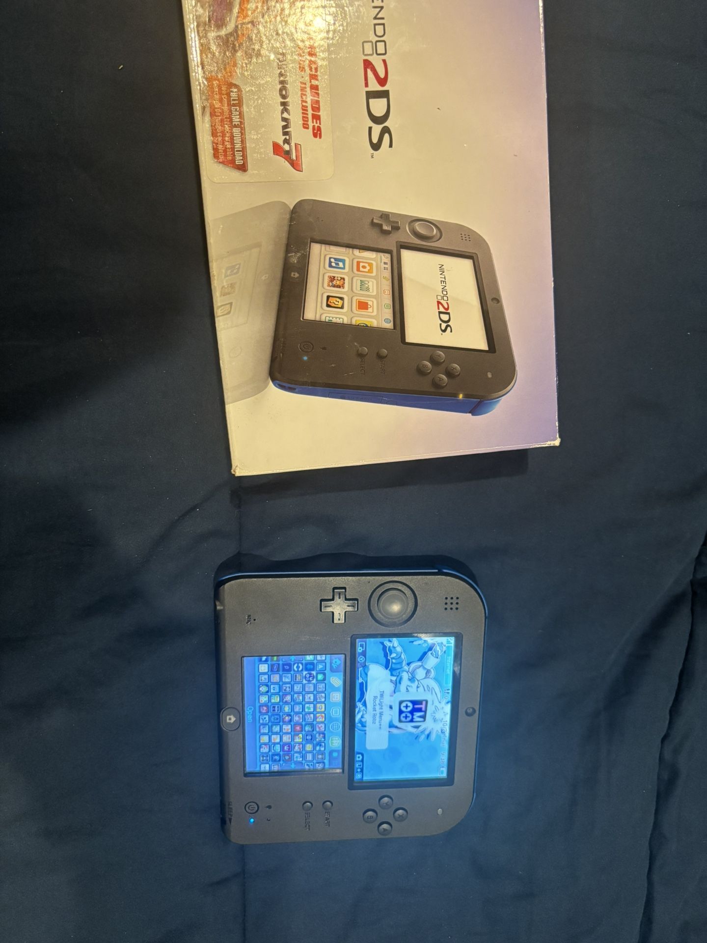 2ds Modded Electric Blue