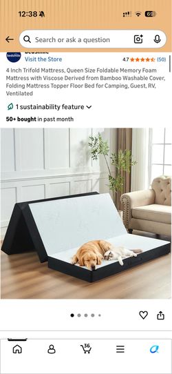 Fold Memory Foam Mattress