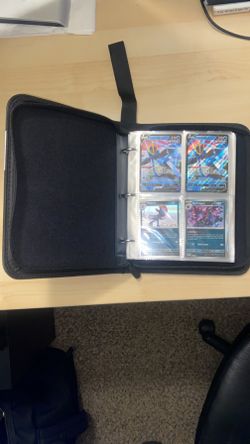 Pokemon Cards With Binder Case