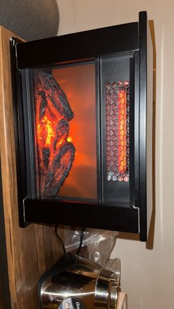 Small fire place heater