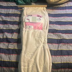Hello Kitty Cream Blanket 