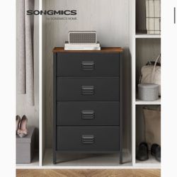 4 Drawer Fabric Dresser