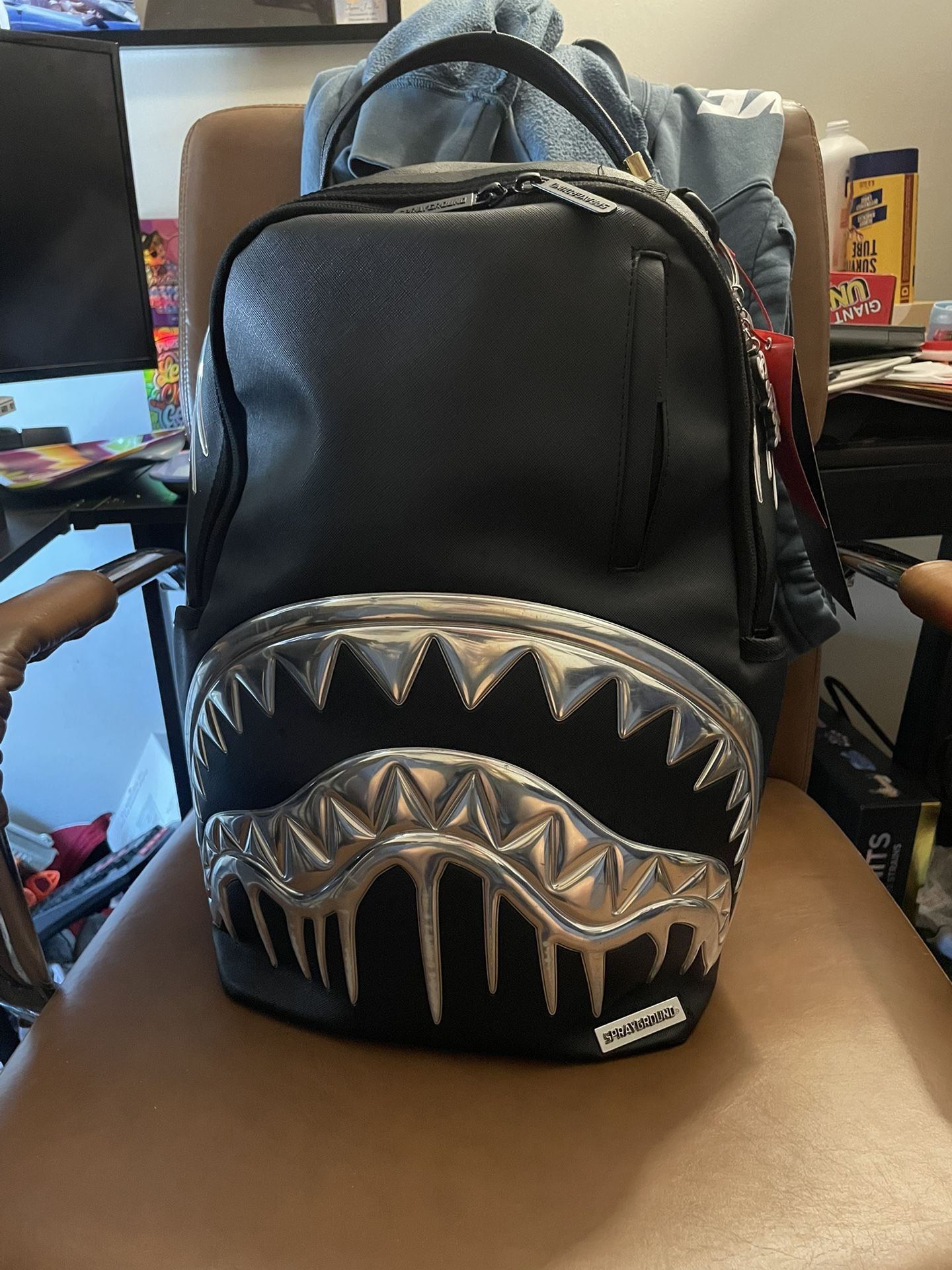Sprayground Metallic Drip Shark Limited Edition