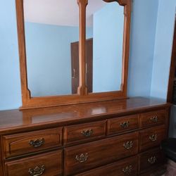 Long  dresser, tall dresser,  night stand 