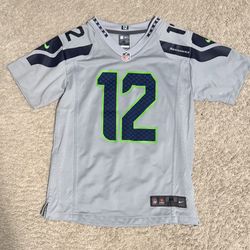 SEATTLE SEAHAWKS Nike On Field Football #12 Fan Youth M Jersey NFL