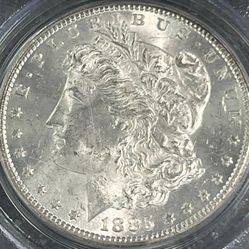 1885-CC $1 Silver Morgan Dollar

