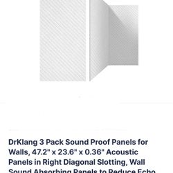 Large Soundproof Acoustic Wall Panels 