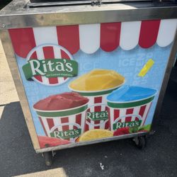 Commercial Italian Ice / Ice Cream Cart 