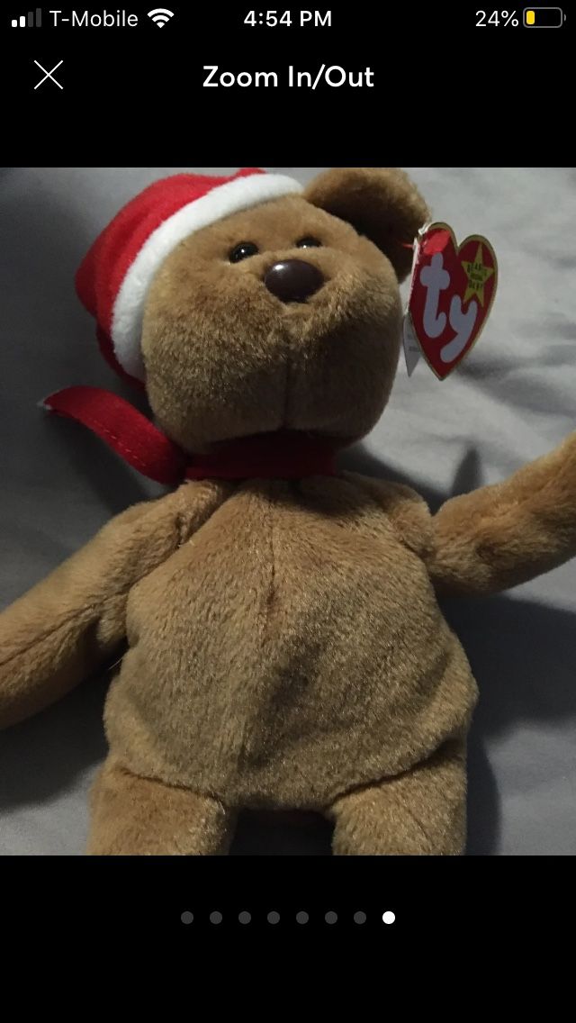 1997 TY Beanie Babies Holiday Teddy Bear