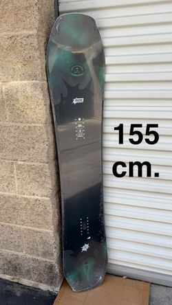155 cm. NEW 2026 RIDE Deep Fake snowboard