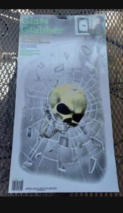 Halloween Decorations Scary Window Grabbers clings to window like a sticker but remove easily outdoor projection Box2