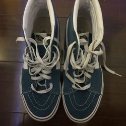 Blue High Top Vans