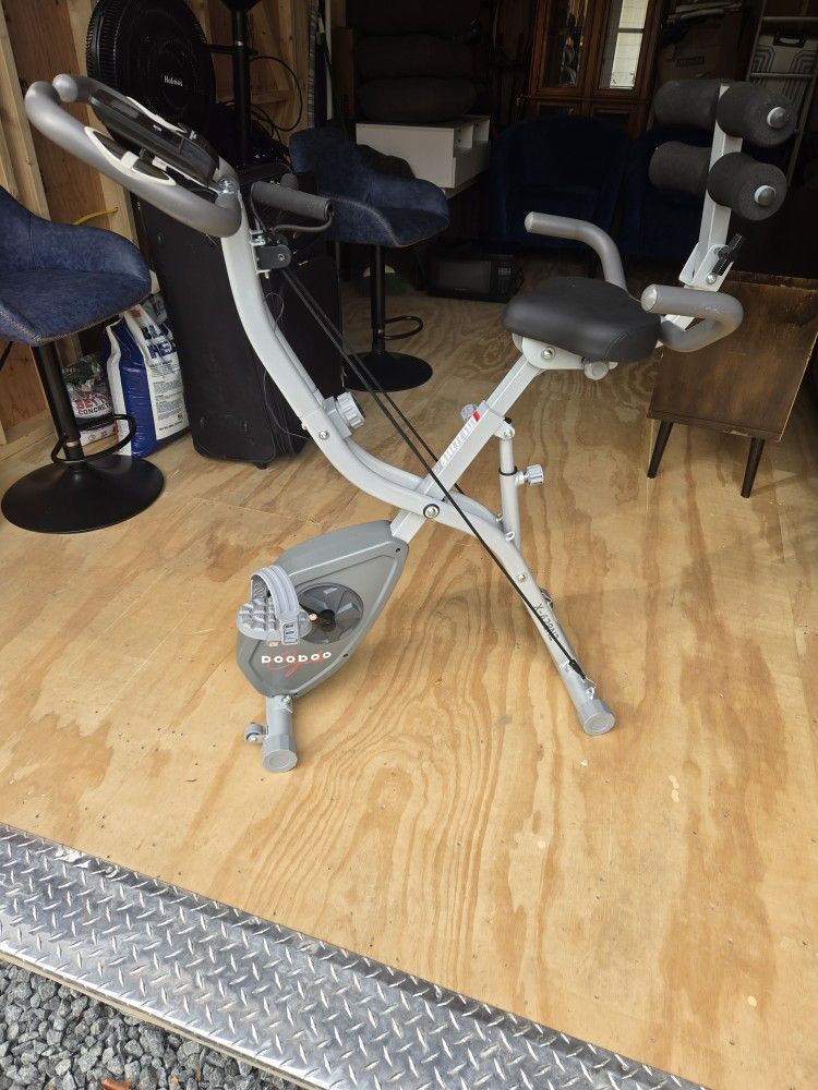 Pooboo Fold Up Exercise Bike