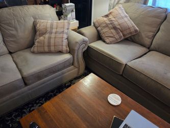 2 couches w pillows
