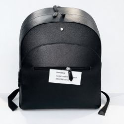 Montblanc Large Leather Backpack