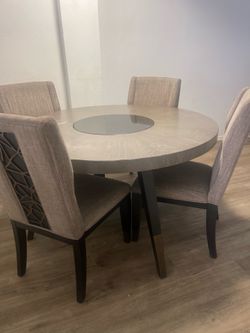 Ryker Espresso 5-Piece dining table