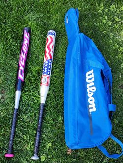 Rare Vintage Softball Bats