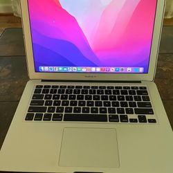 Apple MacBook Air A1466 Laptop Intel Core i5 4Gb 128GB  Monterey macos
