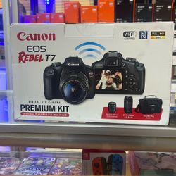 Canon T7 Premium Kit With 2 Lenses