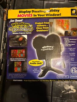 Star Shower Window Wonderland Projector System