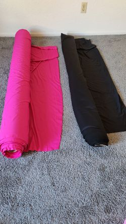 Black and pink fabric