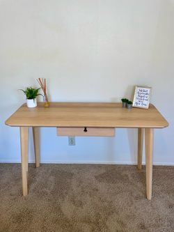 Ash IKEA Desk - Scandinavian Style