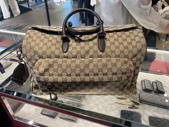 Rare large gucci weekend duffle bag