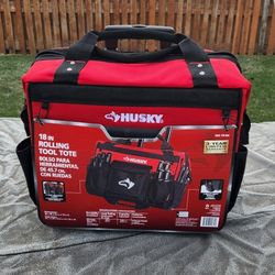 Husky 18" Rooling Tool Bag (New)