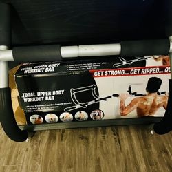 Iron gym, upper body workout pull-up bar new