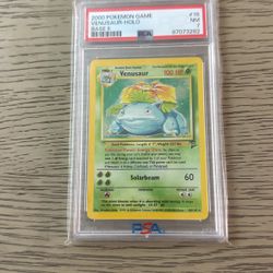 Pokemon PAS 7 Venusaur Holo 