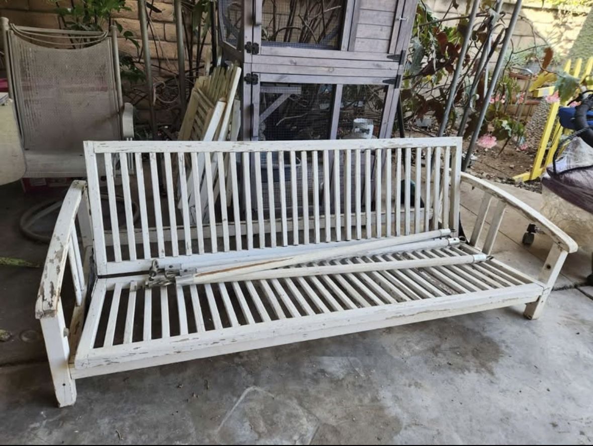 Vintage Porch Swing/Bed