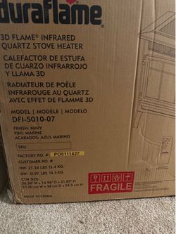 Electric infrared fireplace