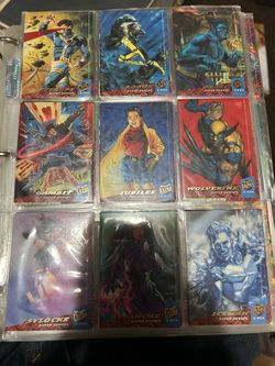 X-Men Cards And Pogs