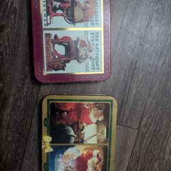 Coca Cola Playing Card And Tins